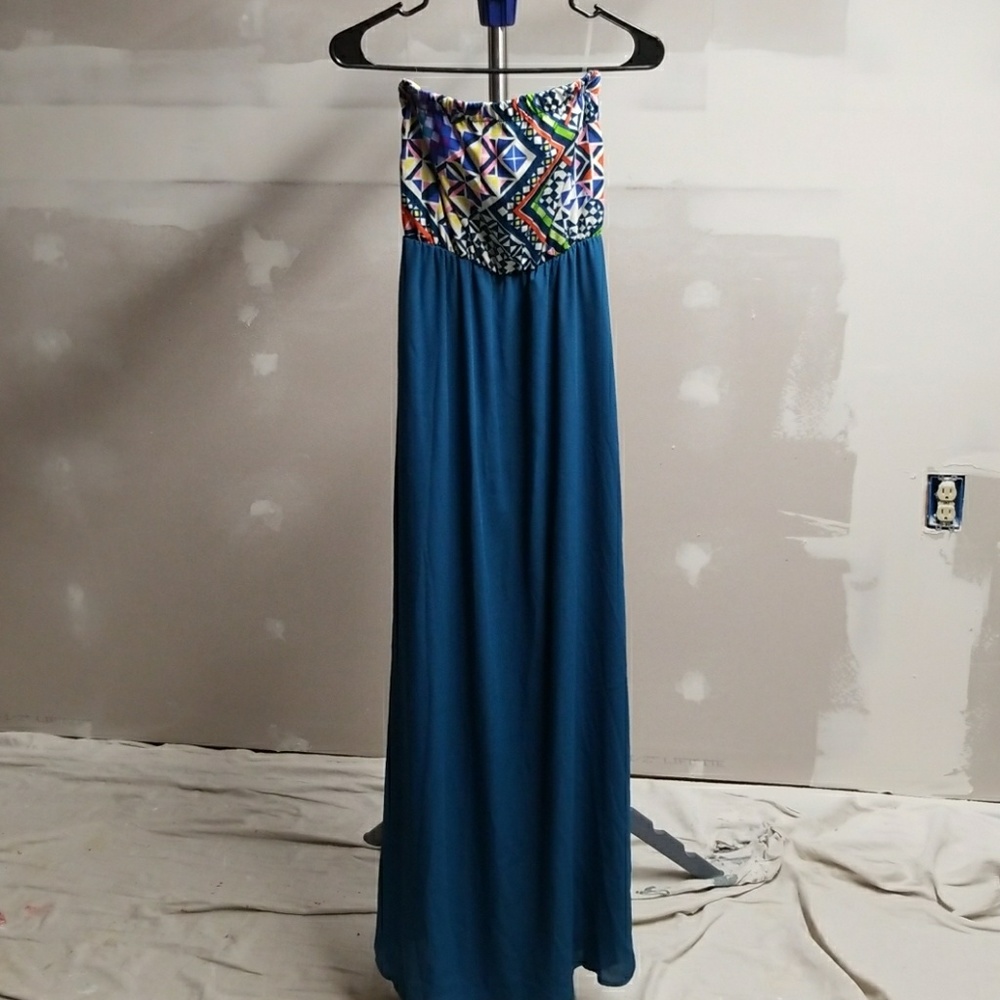 Strapless Maxi Dress